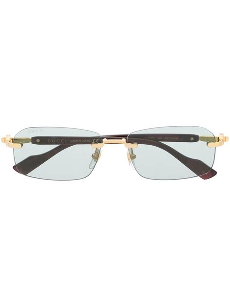 gucci rimless glasses for men